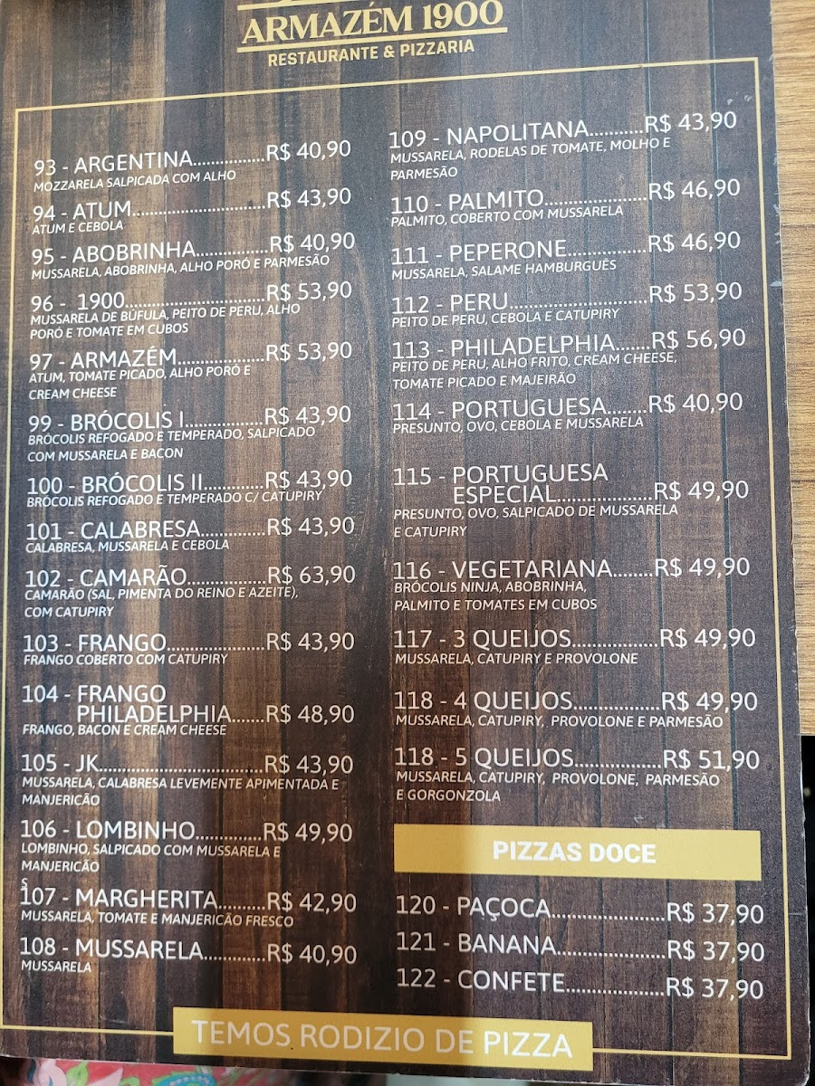 Menu Armazem 1900 Restaurante E Pizzaria-7