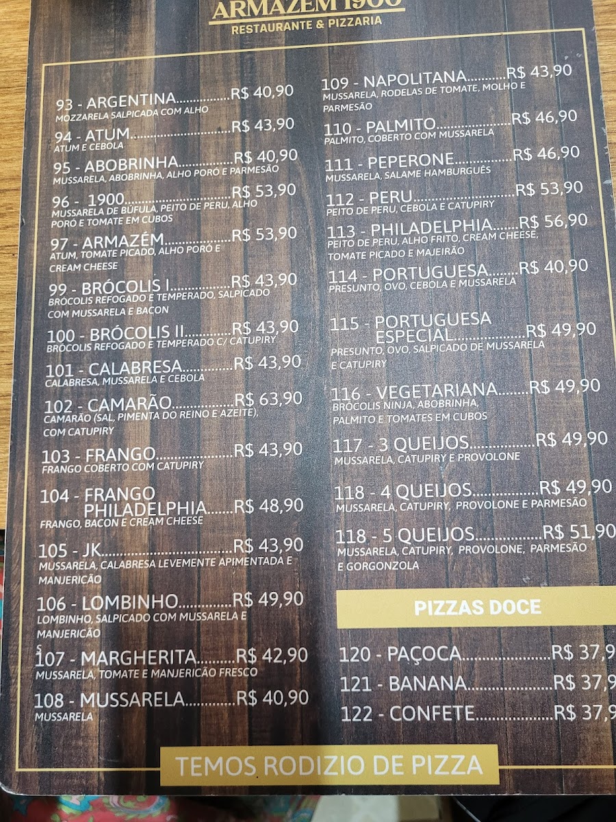Menu Armazem 1900 Restaurante E Pizzaria-9